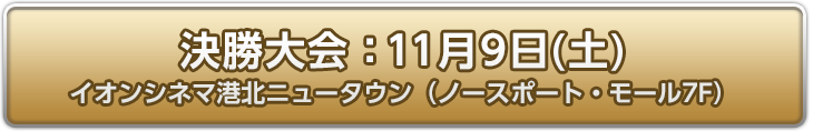 決勝大会：11月9日(土)