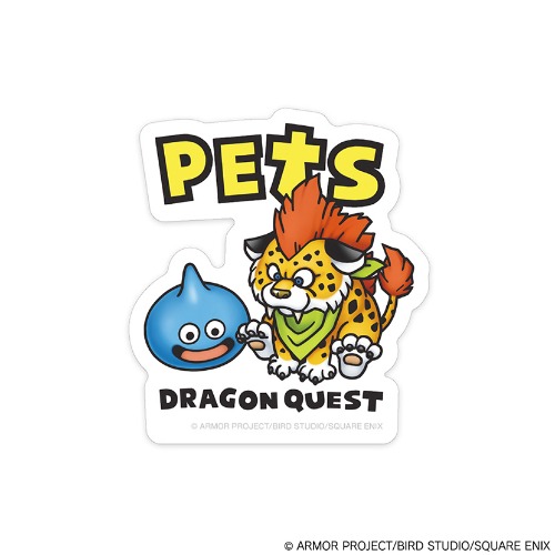 DRAGON QUEST PETs　ダイカットステッカー　＜おすわり＞