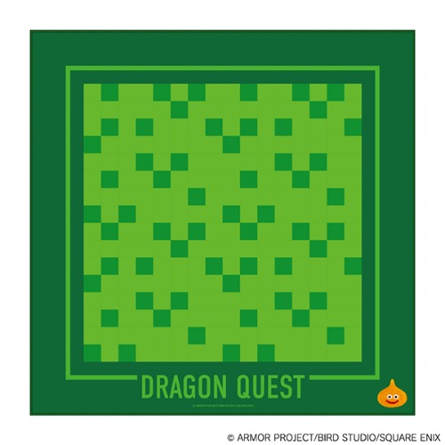 ドラゴンクエスト　ドットフィールドハンカチ　そうげんに　スライムベスが　あらわれた！