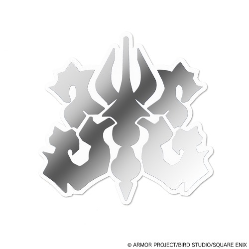 ドラゴンクエストVII Reimagined　メタリックダイカットステッカー　＜水の紋章＞