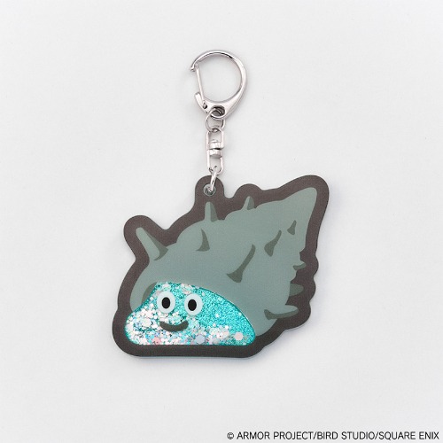 スマイルスライム　ラメでキラキラ！キーホルダー　マリンスライム