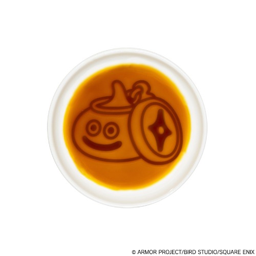 ドラゴンクエストウォーク　和シリーズ　浮かびあがる醤油皿　＜スラミチ＞