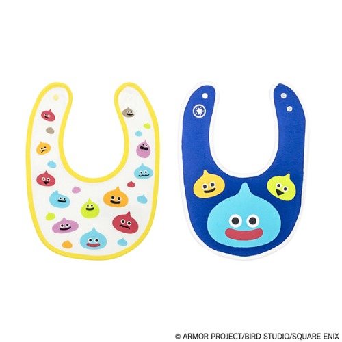ドラクエベビー＆キッズ　2枚組スタイ　スライムぴぴぴ