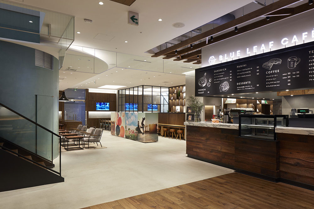専用休憩スペース「BLUE LEAF CAFÉ（仙台）」