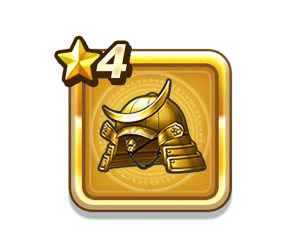 「DQウォーク」ゲーム内アイテム 独眼竜の兜【金】