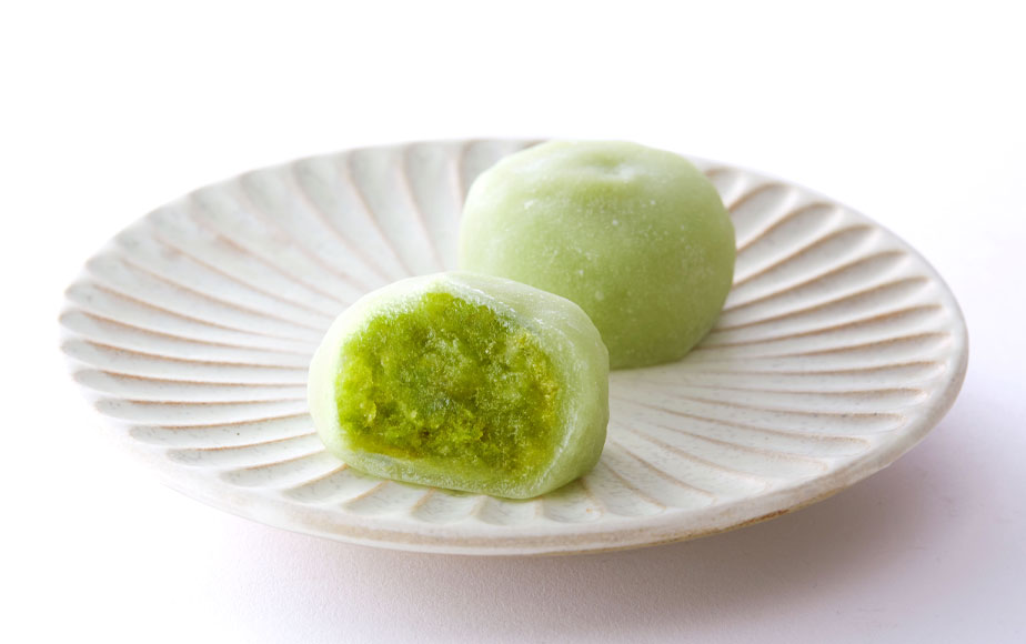 Ein glattes und Mochi -Mochi entwickelte sich gemeinsam mit 